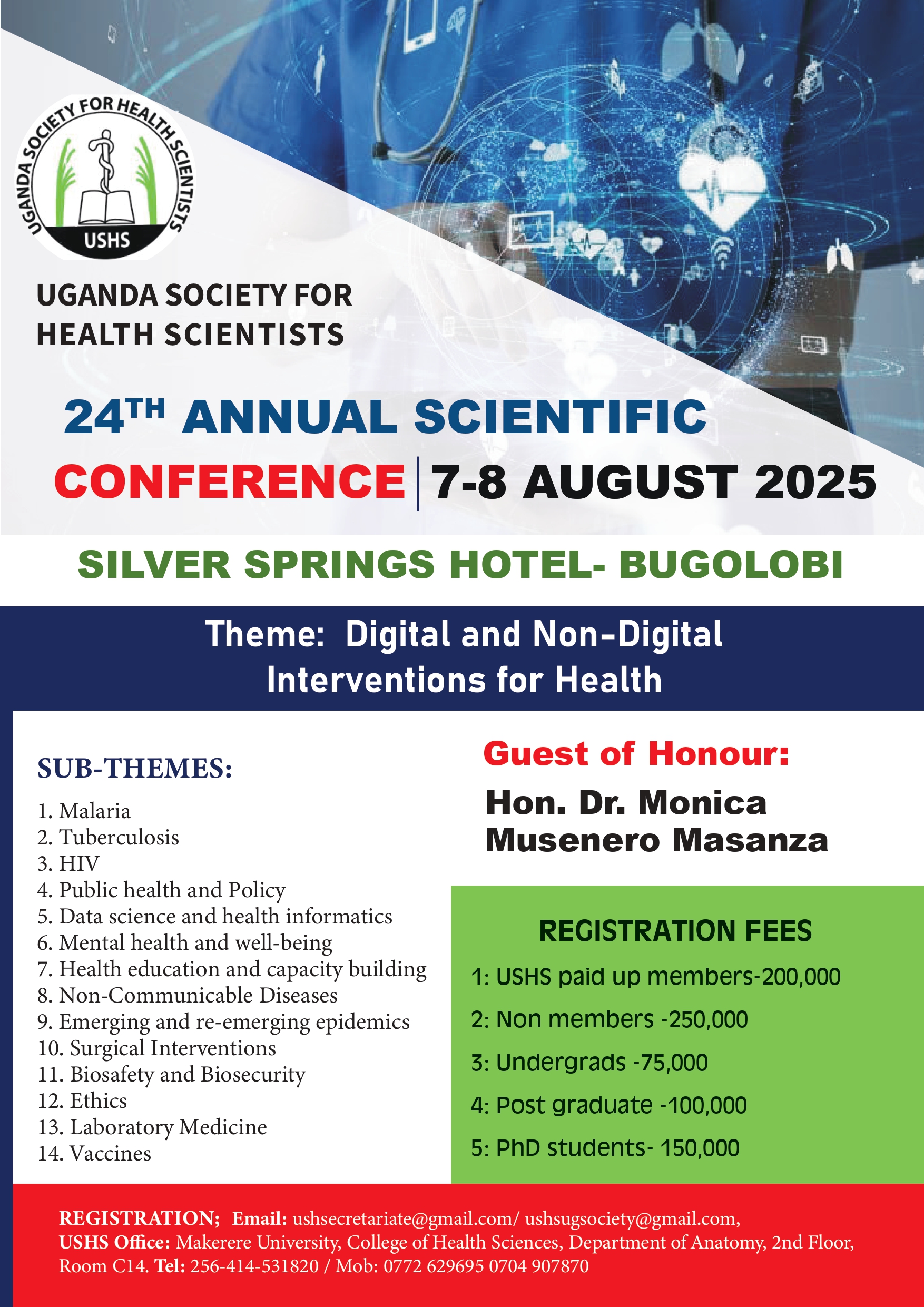 USHS 24TH ANNUAL SCIENTIFIC CONFERENCE